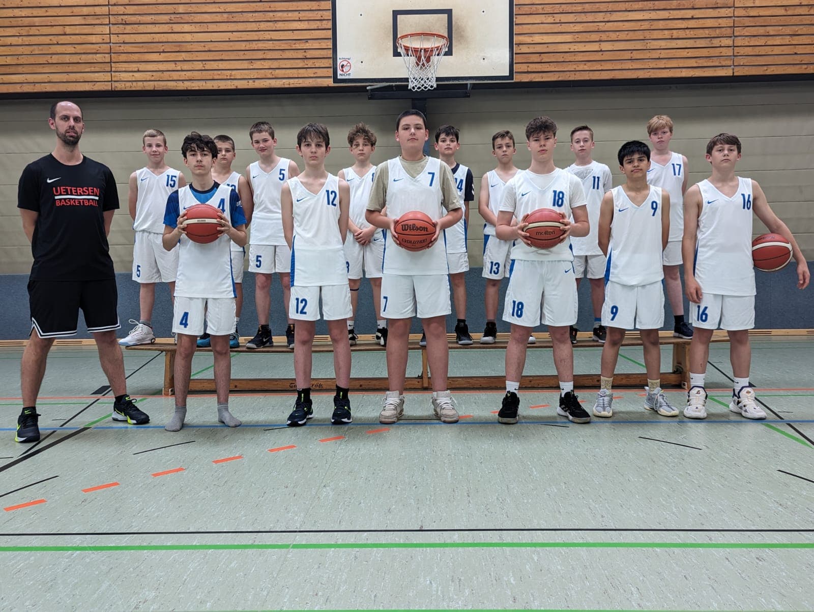 Teamfoto der männlichen U14